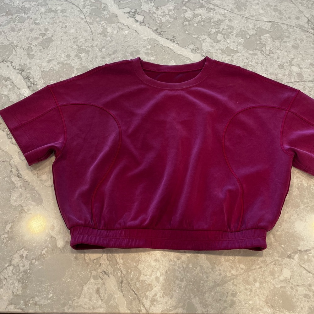 Lululemon softstreme gathered top